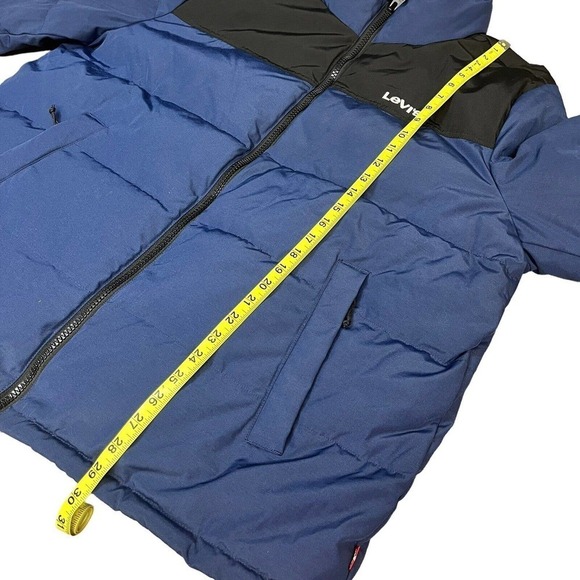 Levi’s Mens Retro Arctic Cloth Retro Bubble Puffer Jacket Size 2XL Coat - Picture 11 of 13